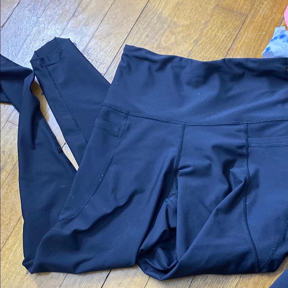 Black High-Waisted Leggings